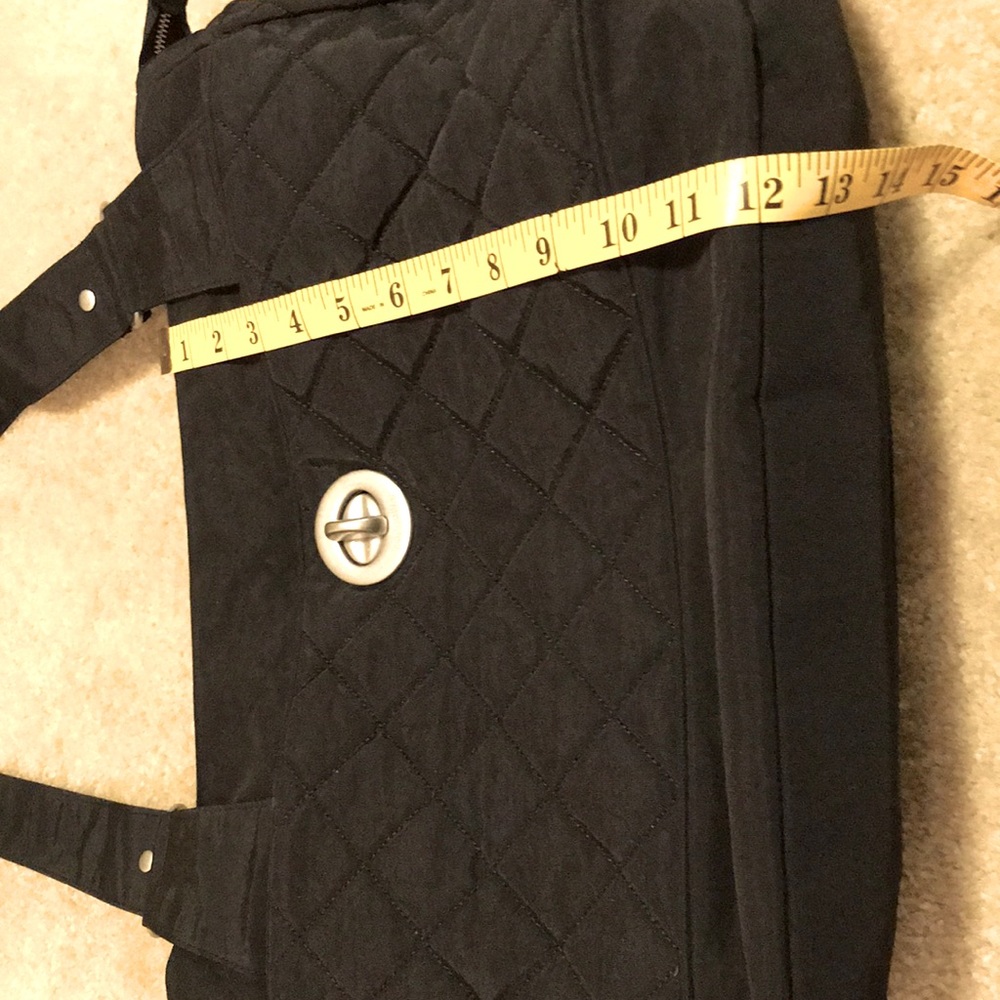 Quilted Baggallini Black Large Tote - NWOT